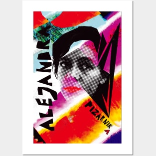 Alejandra Pizarnik VI Posters and Art